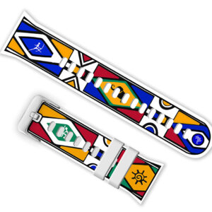 Khoi Afriwatch1 Strap </br> with African Pattern