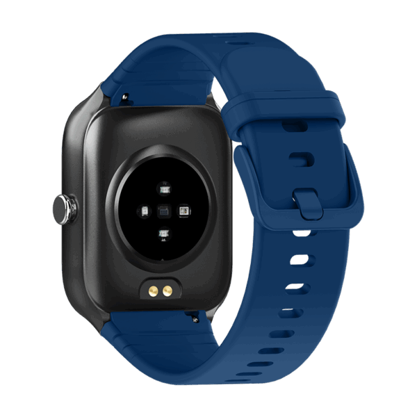 Khoi Afriwatch1 Health & fitness smartwatch Black case & Blue strap - Image 2