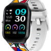 Khoi Afriwatch1 Health & fitness smartwatch Black case & Multicolor strap - Image 2